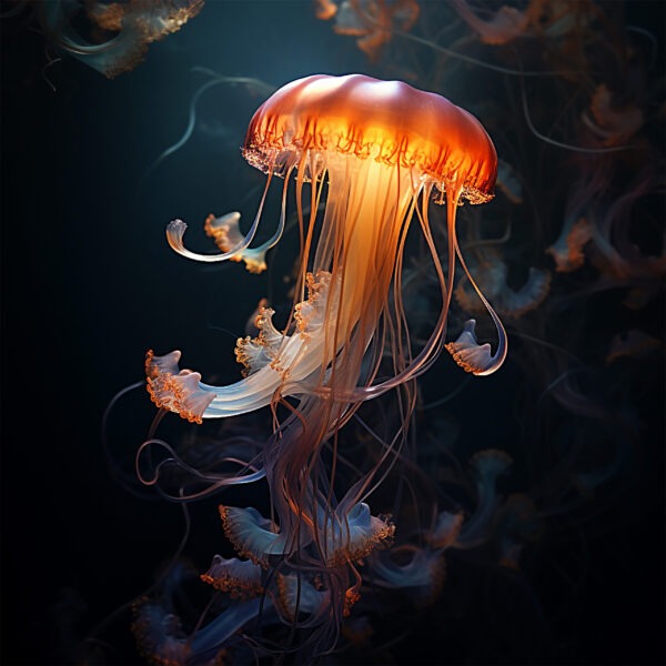 wall art jellyfish 1 Photo Print Wall Decoration Enrich your living space with the breathtaking beauty of our wall art jellyfish 1 Photo Print Wall Decoration. Each piece captures the majesty of art in a unique way, creating a soothing and inspiring atmosphere in your home. Characteristics: High-Quality Photo Prints: Our wall art features razor-sharp photo prints that bring the natural details and colors of our wall art to life, creating a visually impressive statement in any room. Choice of Materials: Choose from a selection of high-quality materials, including aluminum, dibond, and plexiglass, to create the perfect look that suits your style and interior. Hanging system included: Each wall decoration comes with a free hanging system, making it easy to hang the artwork immediately and enjoy the transformation of your space without the hassle. Free Shipping in the Netherlands and Belgium: We offer free shipping to all our customers in the Netherlands and Belgium, so you can enjoy your beautiful wall decoration at no extra cost. Various Sizes Available: Whether you want to make a bold statement with a large piece of art or add subtle accents with smaller prints, we offer a range of sizes to meet your needs. Bring the serenity and grandeur of nature into your home with our jellyfish 1 Photo Print Wall Decoration. With a choice of different materials and free shipping in the Netherlands and Belgium, it has never been easier to decorate your home with beautiful works of art. Order today and be inspired by the wonders of jellyfish 1 wall decoration!